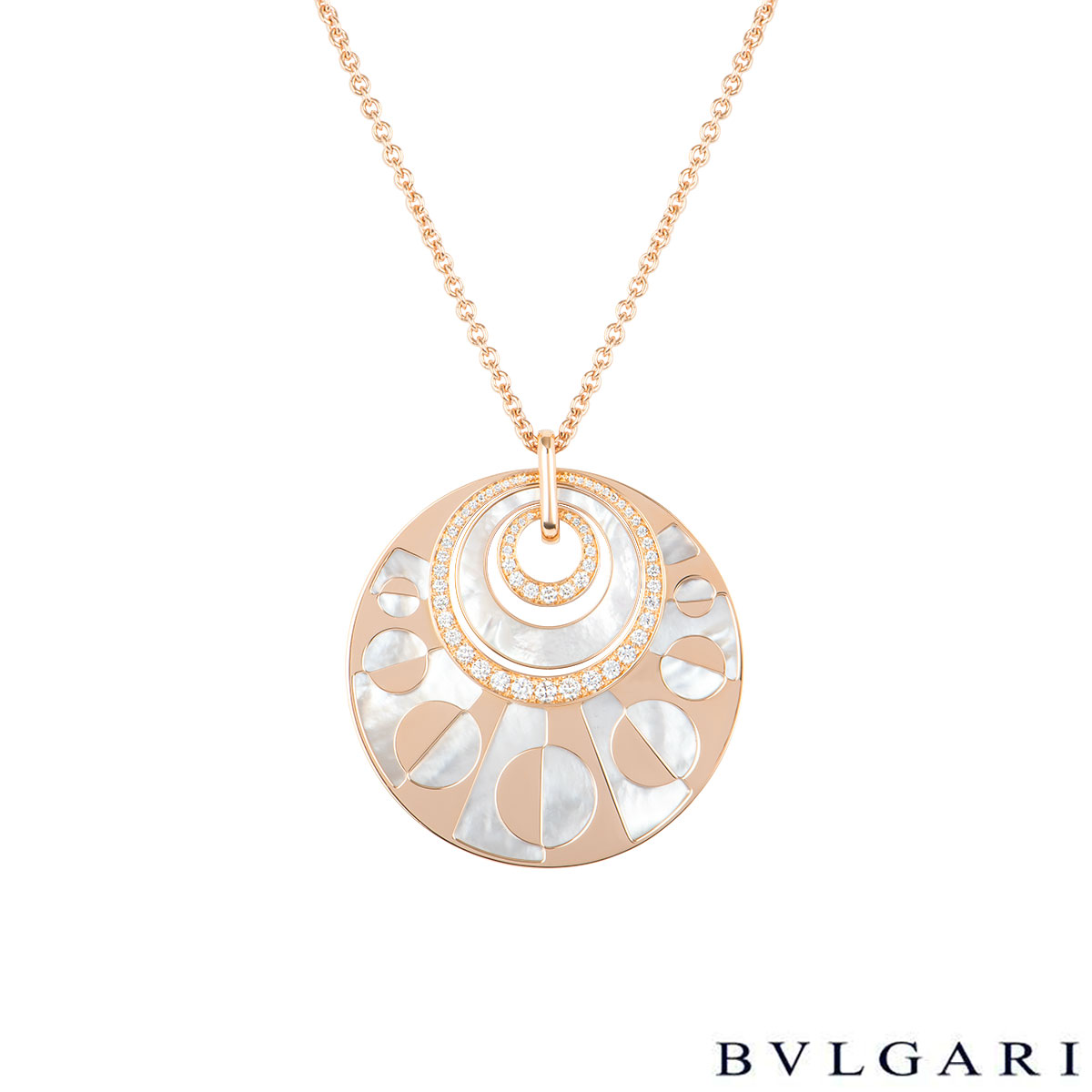 bvlgari intarsio necklace